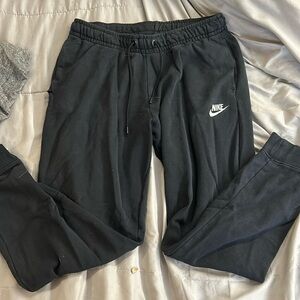 medium black Nike sweatpants